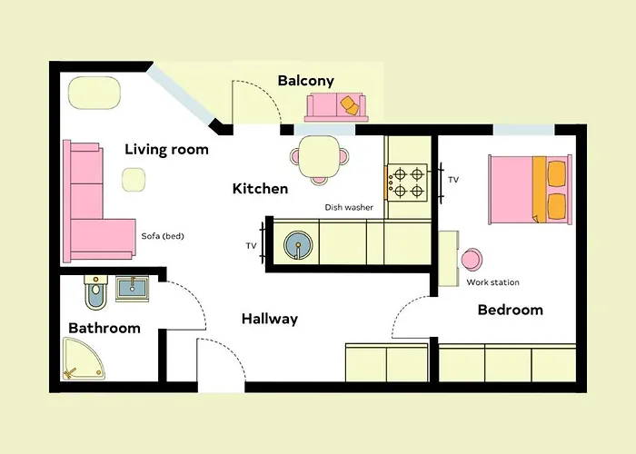 Oceanic & Trendy Two Bedroom With Free Parking Appartement Helsinki